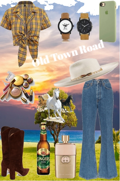 Old Town Girl- combinação de moda