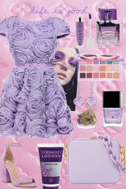 Purple Roses- Fashion set