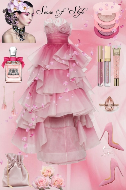 Pink Life- combinação de moda