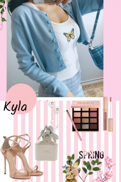 Kyla (나비-nabi)- Butterfly- combinação de moda