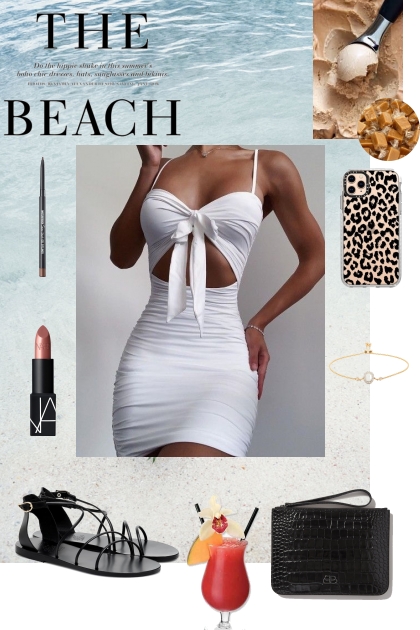 She's Relaxin' on the Beach- Fashion set