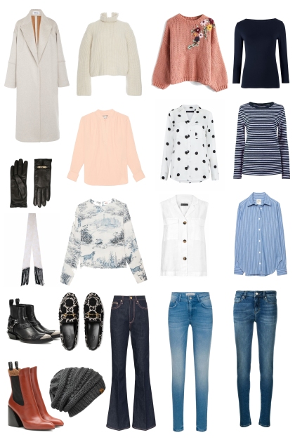 Packing list for Europe in Winter- Fashion set