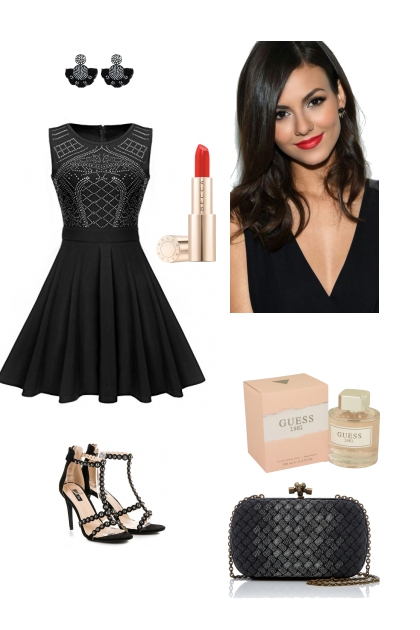 Маленькое черное платье- Modna kombinacija