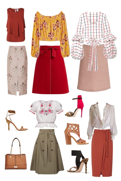 Skirts- Combinazione di moda