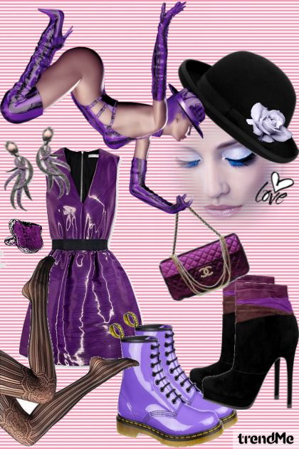Inspirational Violet- Modna kombinacija