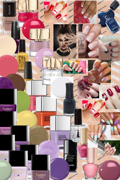 nail polish- Модное сочетание