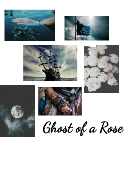 Ghost of a Rose (book cover)- Modna kombinacija