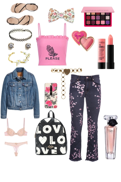 Power of pink- combinação de moda