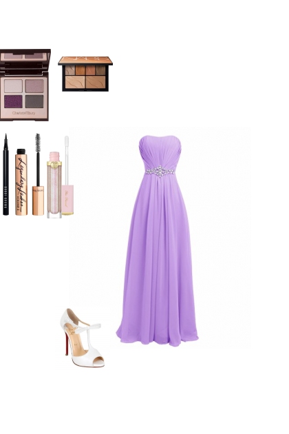 Purple Wedding- combinação de moda