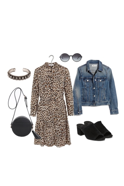 Dress in Leopard- Combinazione di moda