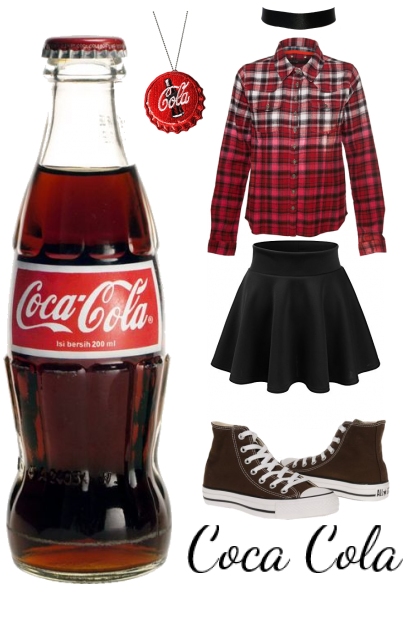 Coca Cola - Модное сочетание