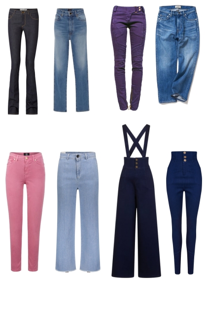 Jeans 2- Combinazione di moda