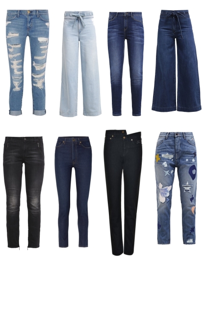 Jeans 4- Combinazione di moda
