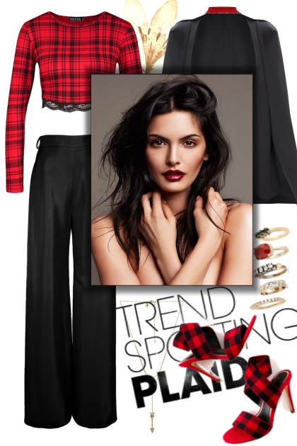 Trend Spotting Plaid- Модное сочетание