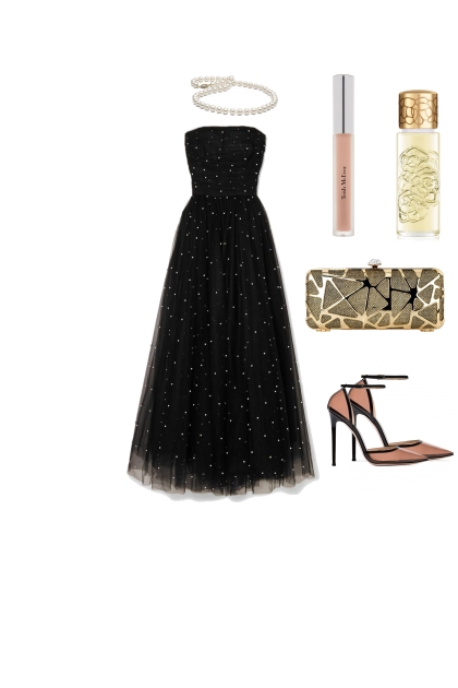black dress- Fashion set
