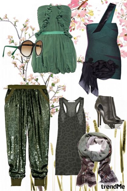 Springtime Green- Combinaciónde moda
