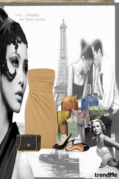 Paris,city of fashion and love- Модное сочетание