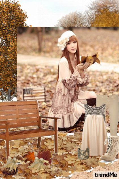 autumn nature- Combinazione di moda