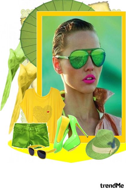 žuto-zeleno AAAAAAAA- Combinaciónde moda