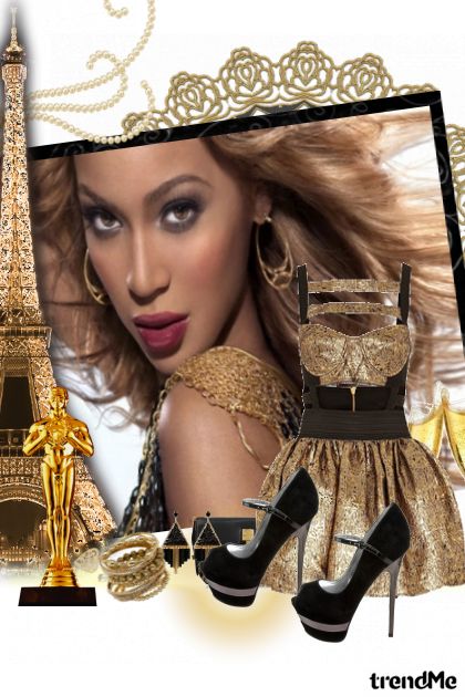Golden Beyonce- Combinaciónde moda