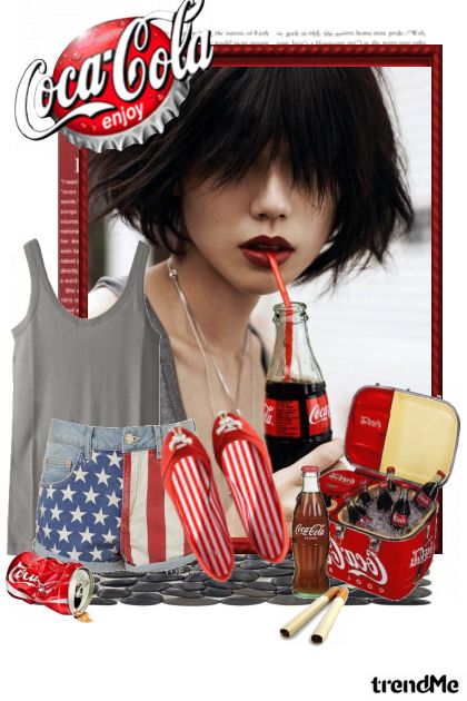 coca-cola...........yeee- Модное сочетание