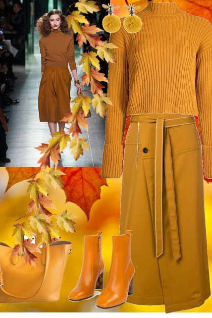 Colours of Autumn- Fashion set