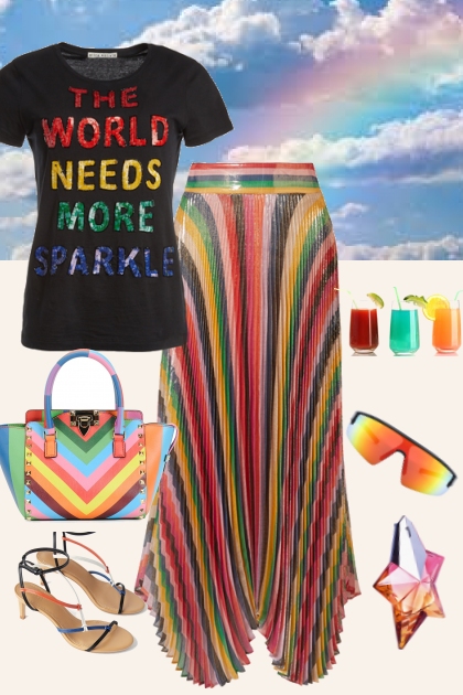 Rainbow- Fashion set