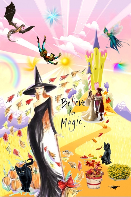 Believe in Magic- Combinazione di moda