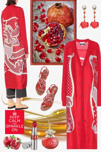Pomegranate- Fashion set