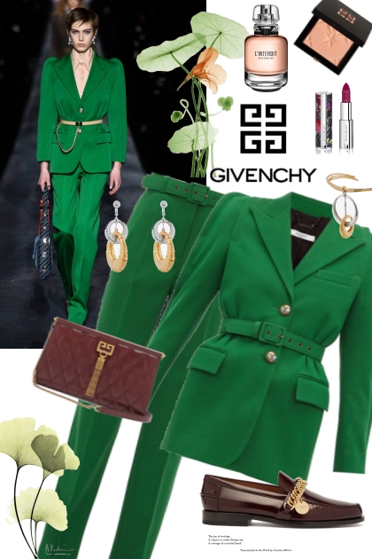 Givenchy- Combinaciónde moda