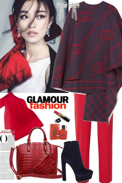 Glamour fashion- Modekombination