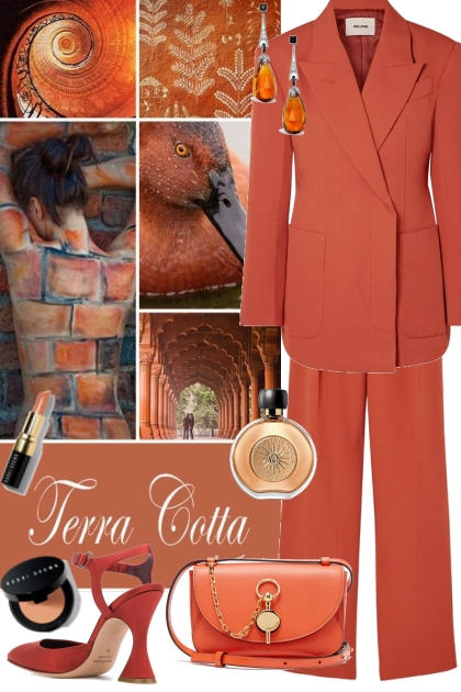 Terra Cotta- Модное сочетание
