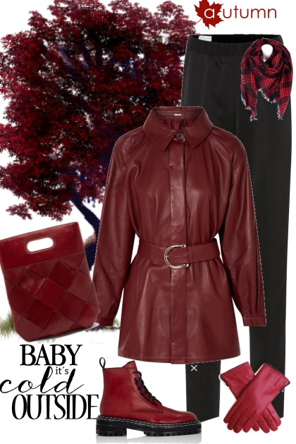 Red Autumn- Fashion set