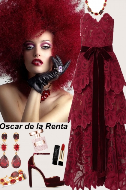 Oscar de la Renta- Modekombination