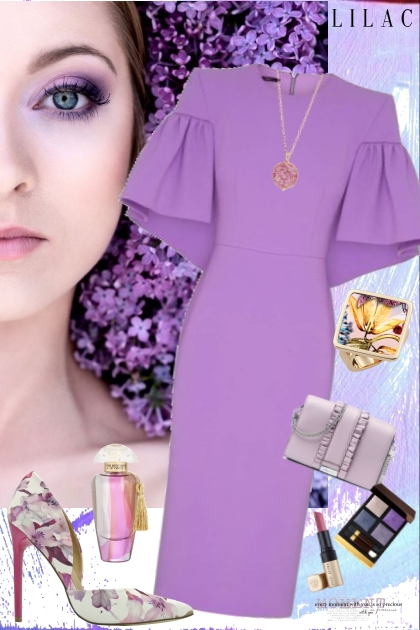 Lilac 2- combinação de moda
