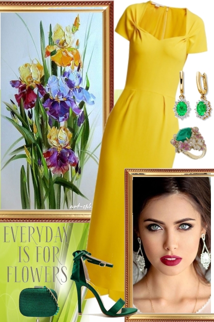 Everyday is for flowers- Combinazione di moda