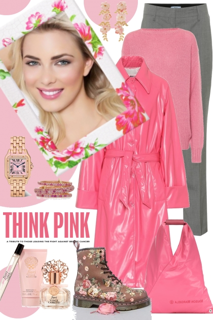 Think pink- Combinazione di moda