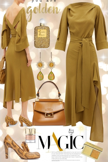 You are golden- Fashion set