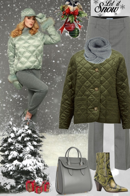 Let it snow- combinação de moda
