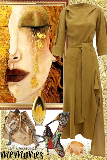 Golden Tears - combinação de moda