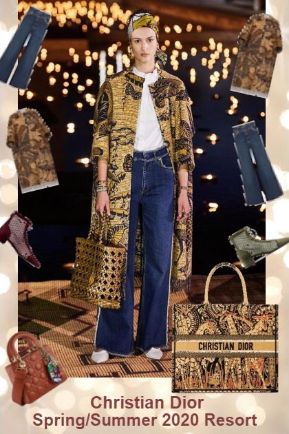 Christian Dior 2020- Modna kombinacija
