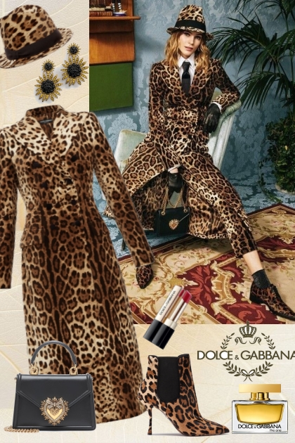 Dolce & Gabbana 7- combinação de moda
