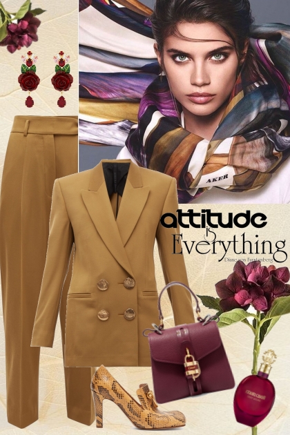 Attitude is everything- Modna kombinacija