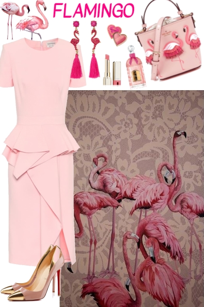 Flamingo- Combinazione di moda