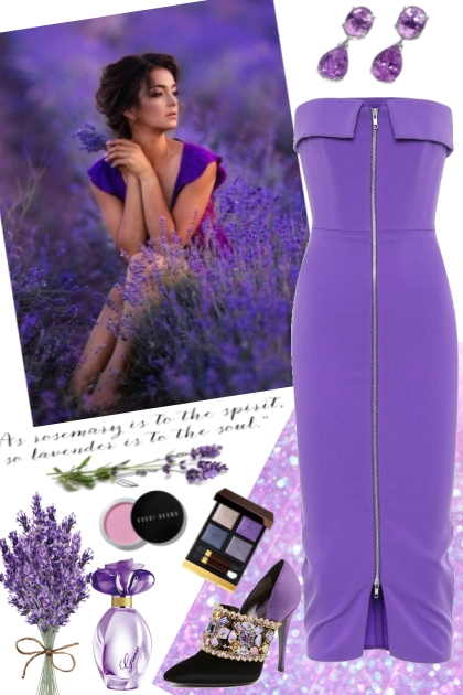 Lavender 2- Combinazione di moda