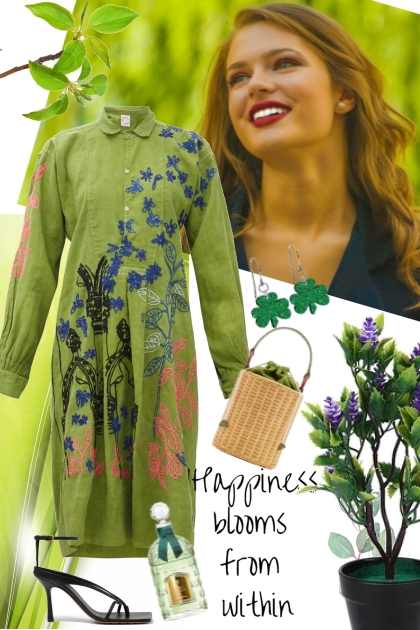 Happiness blooms from within- Fashion set