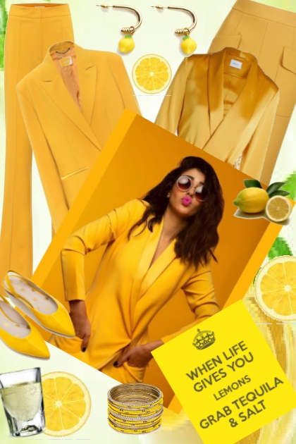 When life gives you lemons- Combinazione di moda