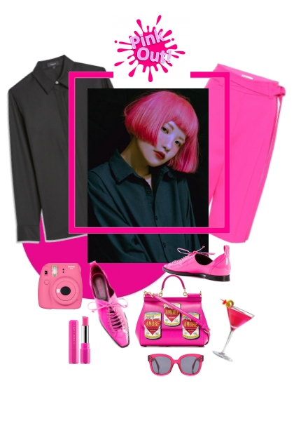 Pink out- Combinazione di moda