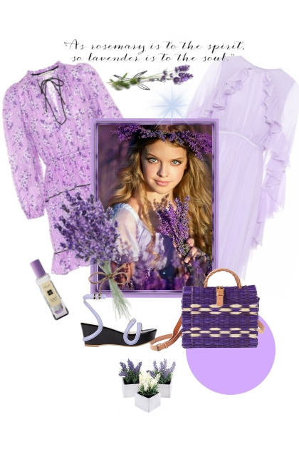 Lavender to the soul- Combinazione di moda