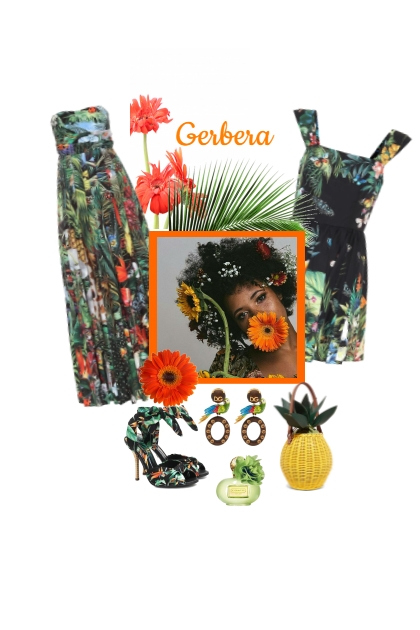 Gerbera- Fashion set
